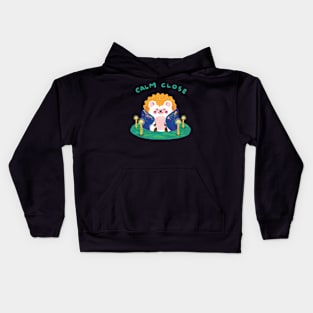 Calm close Kids Hoodie